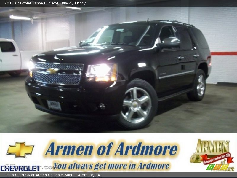 Black / Ebony 2013 Chevrolet Tahoe LTZ 4x4