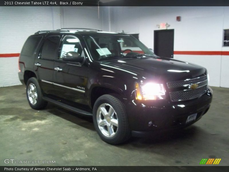 Black / Ebony 2013 Chevrolet Tahoe LTZ 4x4