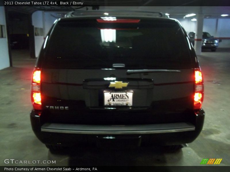 Black / Ebony 2013 Chevrolet Tahoe LTZ 4x4