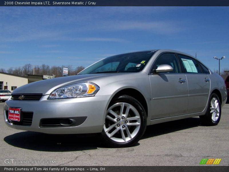 Silverstone Metallic / Gray 2008 Chevrolet Impala LTZ