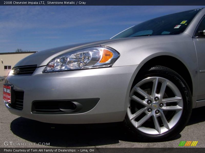 Silverstone Metallic / Gray 2008 Chevrolet Impala LTZ