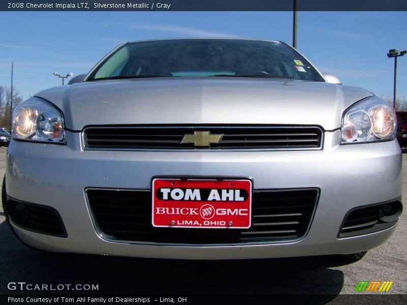 Silverstone Metallic / Gray 2008 Chevrolet Impala LTZ