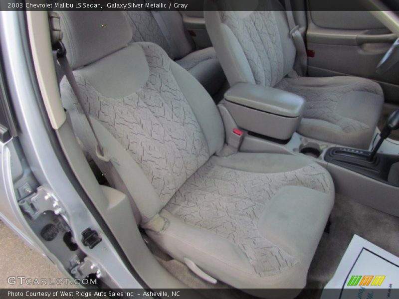Galaxy Silver Metallic / Gray 2003 Chevrolet Malibu LS Sedan