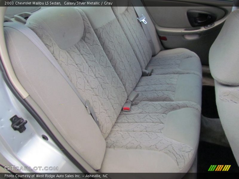 Galaxy Silver Metallic / Gray 2003 Chevrolet Malibu LS Sedan