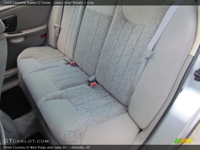 Galaxy Silver Metallic / Gray 2003 Chevrolet Malibu LS Sedan