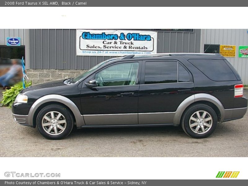 Black / Camel 2008 Ford Taurus X SEL AWD