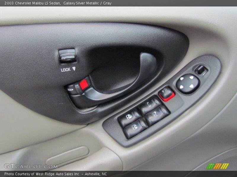 Galaxy Silver Metallic / Gray 2003 Chevrolet Malibu LS Sedan