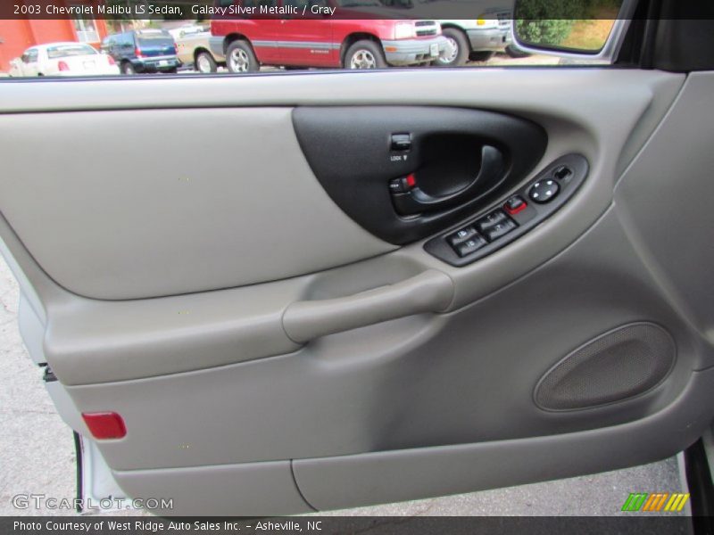 Galaxy Silver Metallic / Gray 2003 Chevrolet Malibu LS Sedan