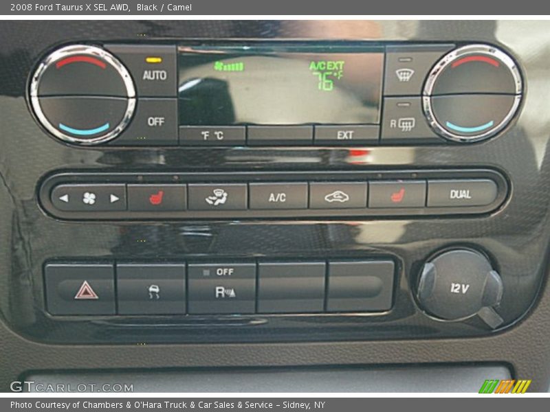 Black / Camel 2008 Ford Taurus X SEL AWD