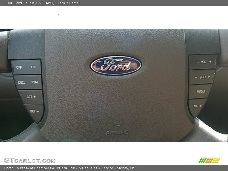 Black / Camel 2008 Ford Taurus X SEL AWD