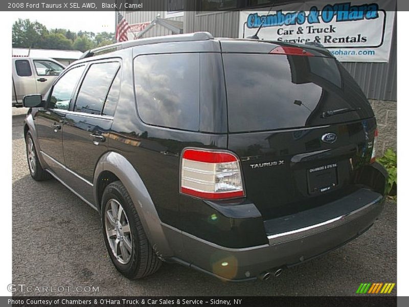 Black / Camel 2008 Ford Taurus X SEL AWD