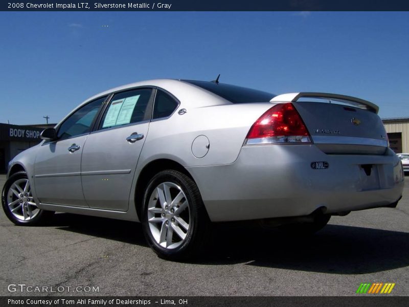 Silverstone Metallic / Gray 2008 Chevrolet Impala LTZ