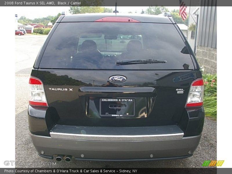 Black / Camel 2008 Ford Taurus X SEL AWD