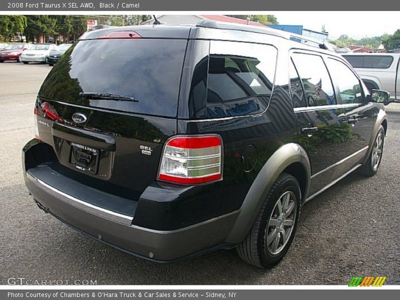 Black / Camel 2008 Ford Taurus X SEL AWD
