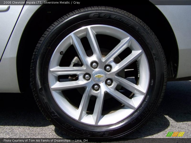 Silverstone Metallic / Gray 2008 Chevrolet Impala LTZ