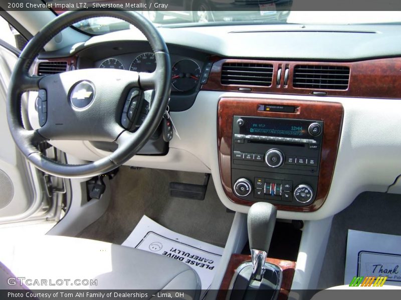 Silverstone Metallic / Gray 2008 Chevrolet Impala LTZ