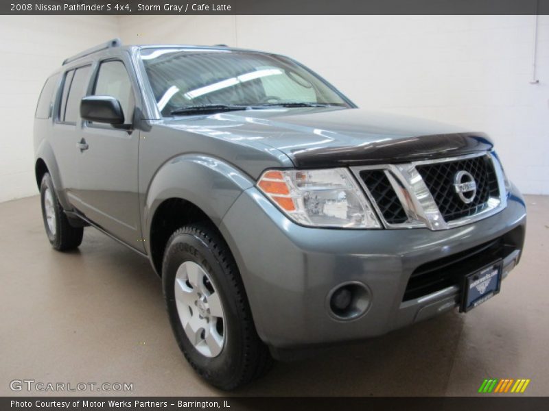 Storm Gray / Cafe Latte 2008 Nissan Pathfinder S 4x4