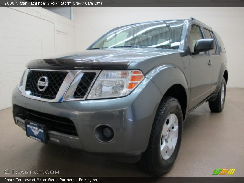 Storm Gray / Cafe Latte 2008 Nissan Pathfinder S 4x4