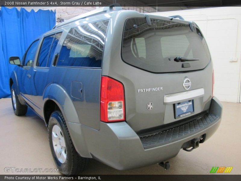 Storm Gray / Cafe Latte 2008 Nissan Pathfinder S 4x4