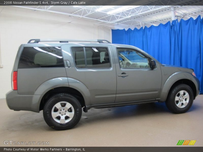 Storm Gray / Cafe Latte 2008 Nissan Pathfinder S 4x4