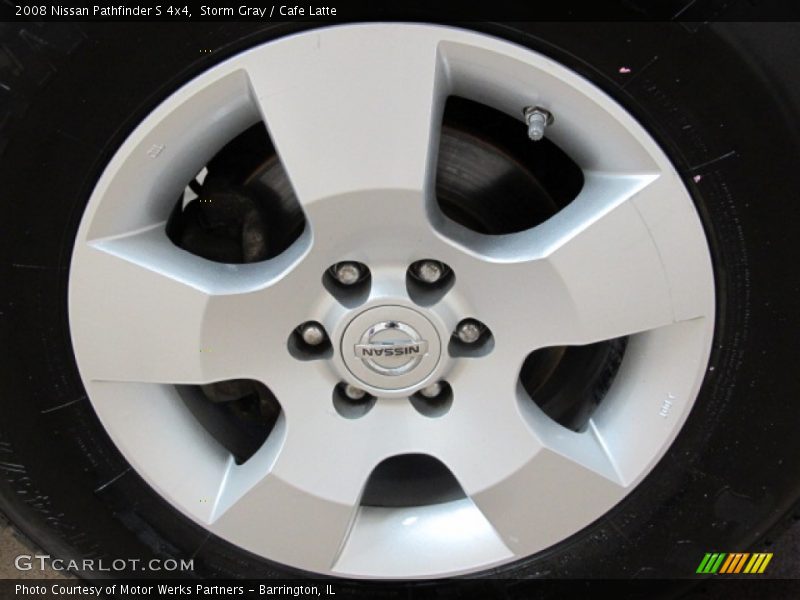 Storm Gray / Cafe Latte 2008 Nissan Pathfinder S 4x4