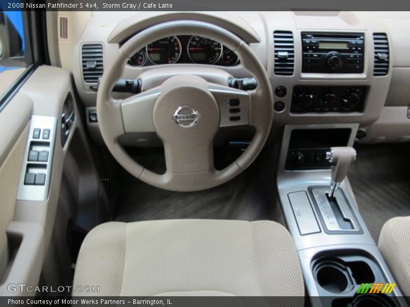 Storm Gray / Cafe Latte 2008 Nissan Pathfinder S 4x4