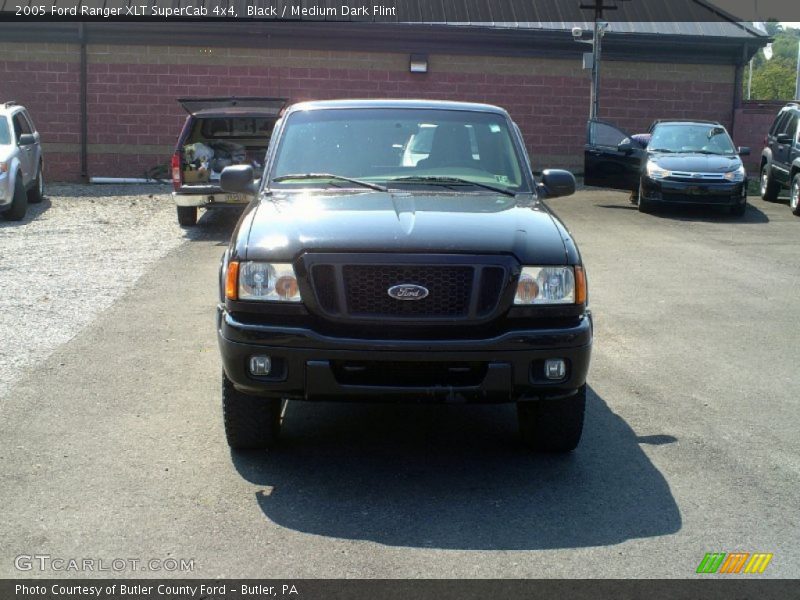 Black / Medium Dark Flint 2005 Ford Ranger XLT SuperCab 4x4