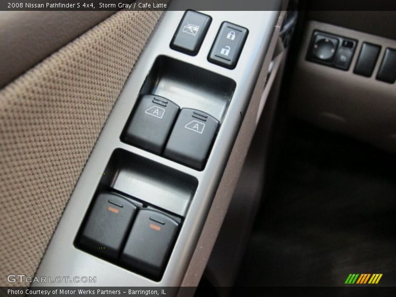 Storm Gray / Cafe Latte 2008 Nissan Pathfinder S 4x4