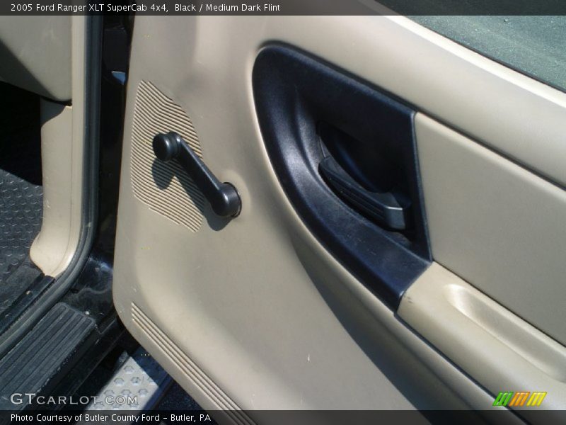 Black / Medium Dark Flint 2005 Ford Ranger XLT SuperCab 4x4