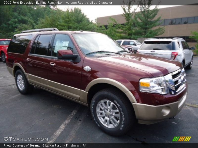 Front 3/4 View of 2012 Expedition EL King Ranch 4x4