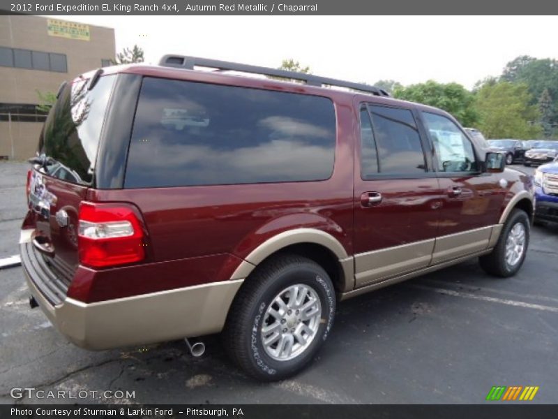Autumn Red Metallic / Chaparral 2012 Ford Expedition EL King Ranch 4x4