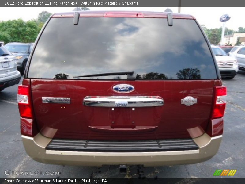 Autumn Red Metallic / Chaparral 2012 Ford Expedition EL King Ranch 4x4