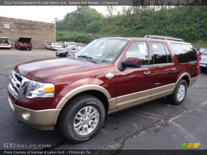 Autumn Red Metallic / Chaparral 2012 Ford Expedition EL King Ranch 4x4