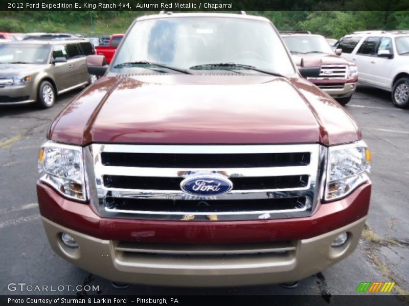 Autumn Red Metallic / Chaparral 2012 Ford Expedition EL King Ranch 4x4