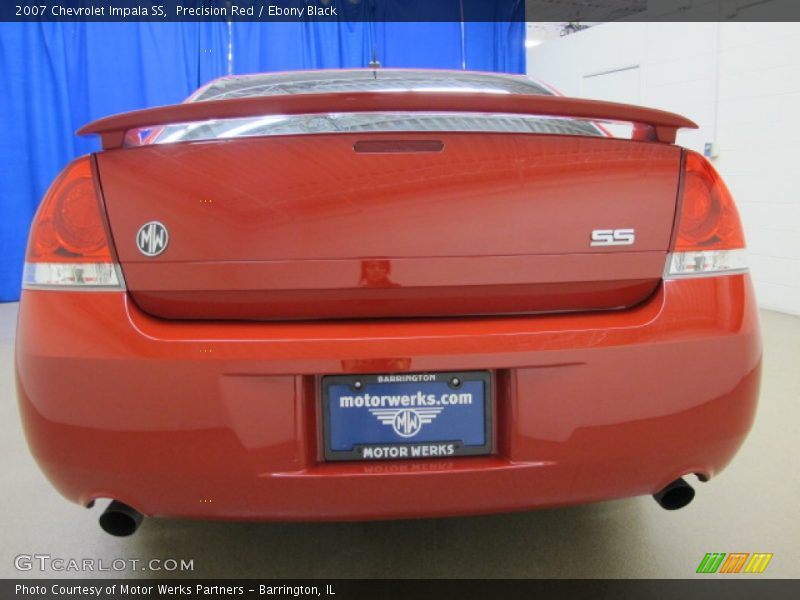 Precision Red / Ebony Black 2007 Chevrolet Impala SS