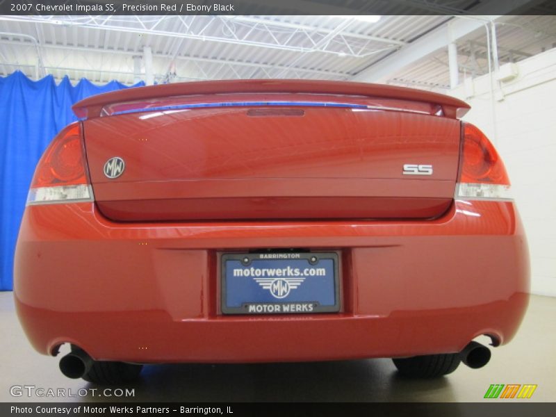 Precision Red / Ebony Black 2007 Chevrolet Impala SS