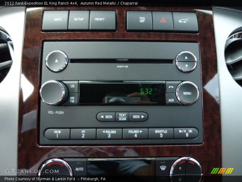 Controls of 2012 Expedition EL King Ranch 4x4