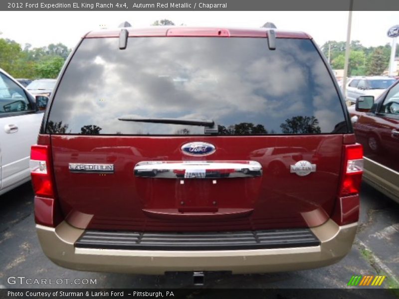 Autumn Red Metallic / Chaparral 2012 Ford Expedition EL King Ranch 4x4