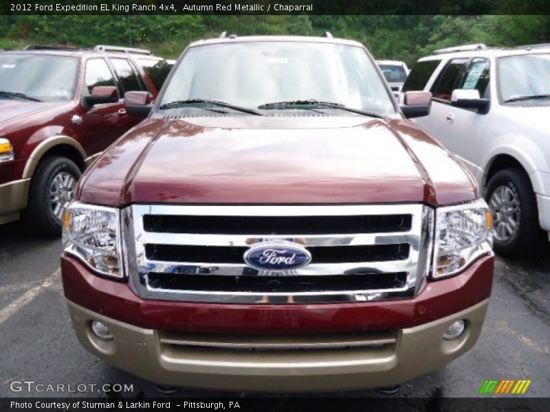 Autumn Red Metallic / Chaparral 2012 Ford Expedition EL King Ranch 4x4