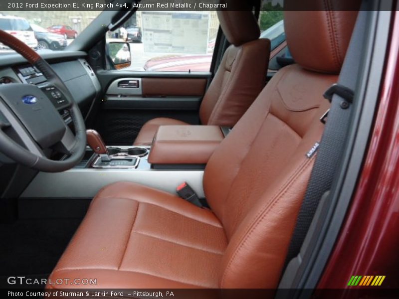 Autumn Red Metallic / Chaparral 2012 Ford Expedition EL King Ranch 4x4