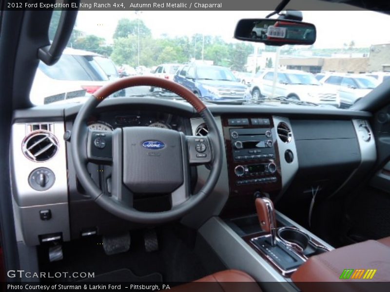 Autumn Red Metallic / Chaparral 2012 Ford Expedition EL King Ranch 4x4