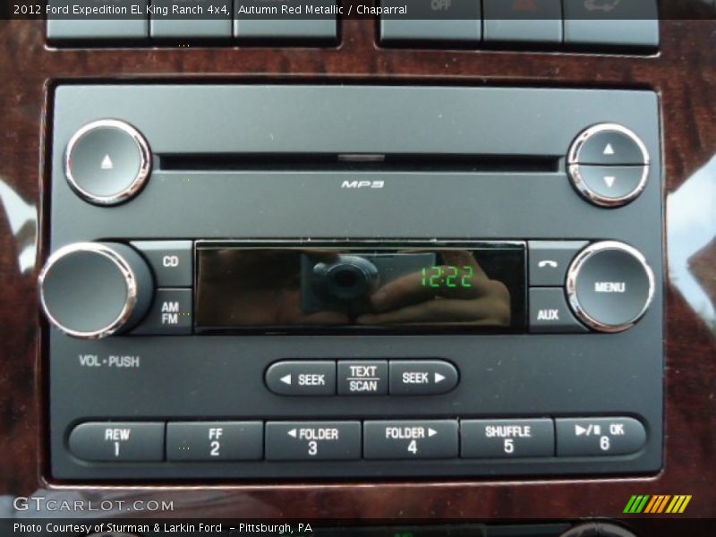Autumn Red Metallic / Chaparral 2012 Ford Expedition EL King Ranch 4x4