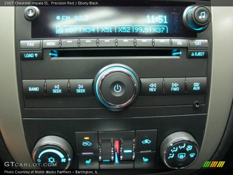 Precision Red / Ebony Black 2007 Chevrolet Impala SS