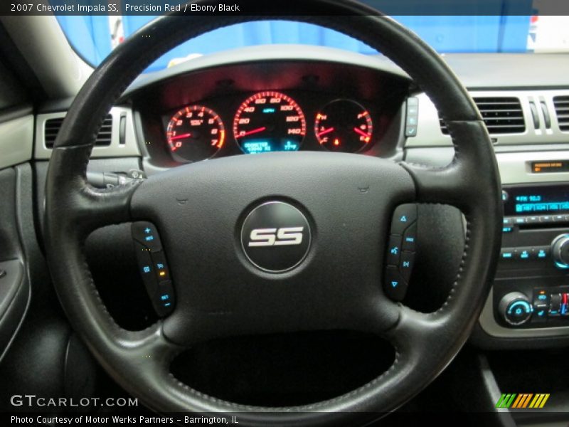 Precision Red / Ebony Black 2007 Chevrolet Impala SS