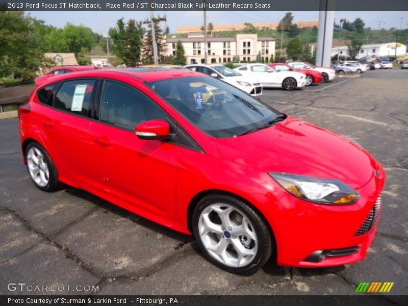 Front 3/4 View of 2013 Focus ST Hatchback