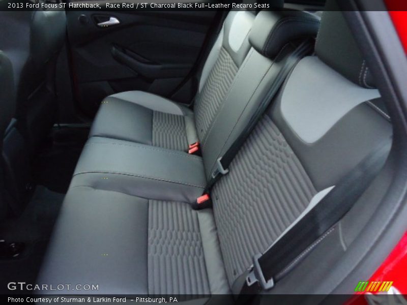 Rear Seat of 2013 Focus ST Hatchback
