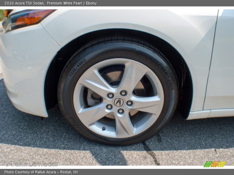 Premium White Pearl / Ebony 2010 Acura TSX Sedan