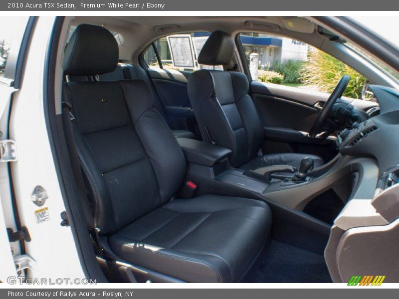 Premium White Pearl / Ebony 2010 Acura TSX Sedan