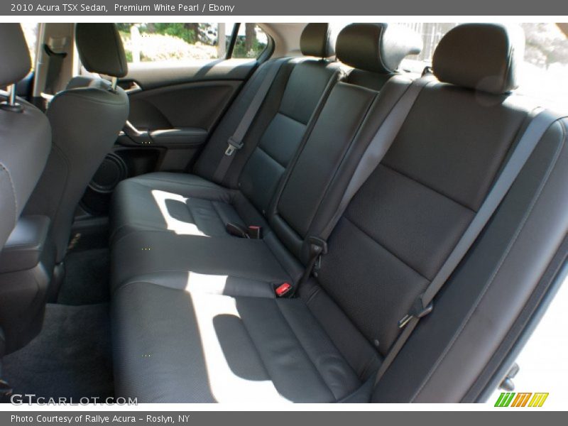 Premium White Pearl / Ebony 2010 Acura TSX Sedan