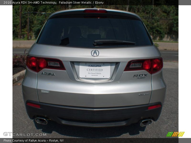 Palladium Silver Metallic / Ebony 2010 Acura RDX SH-AWD Technology